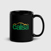 Calsa Black Glossy Mug