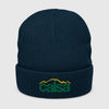Calsa Ribbed Knit Beanie - Atlantis