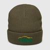 Calsa Ribbed Knit Beanie - Atlantis