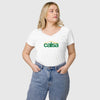 Calsa Women’s Fitted V-Neck T-Shirt - B&C